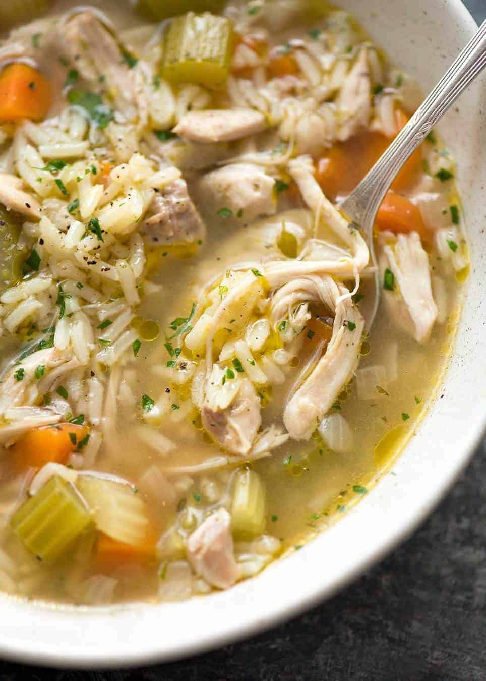 Chicken and Rice Soup: The Secret to Avoiding Mushy Leftovers